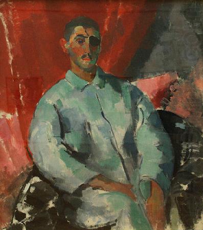 Self-portrait with Black Bandage, Rik Wouters